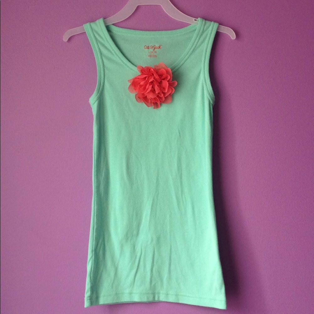 Custom coral and ivory tutu with matching top